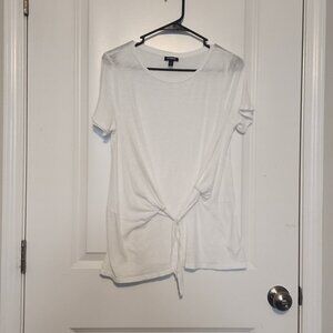 Express tie front t-shirt size XS